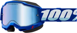 100% Accuri 2 Snow Goggles - Blue - Blue Mirror 50022-00002