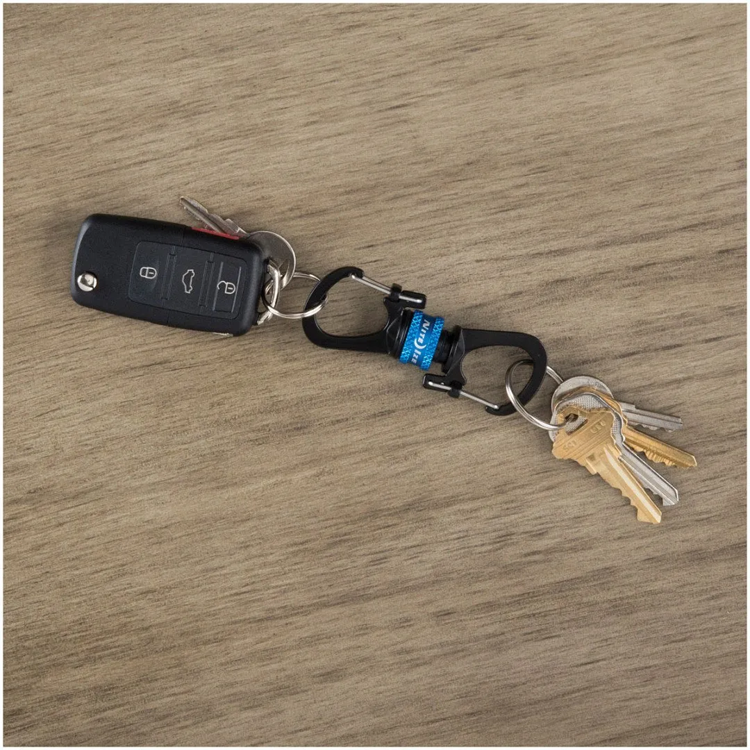 360° MAGNETIC LOCK DUAL CARABINER