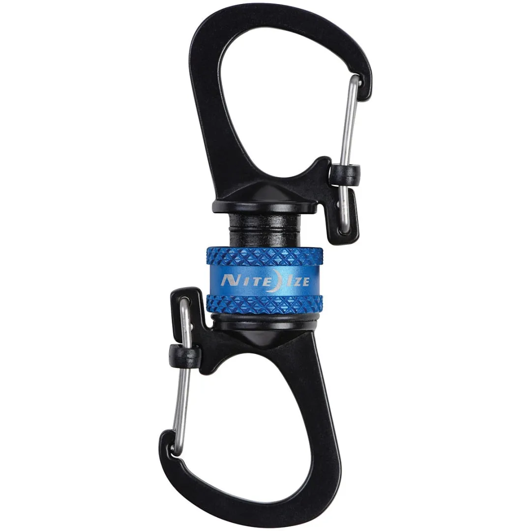 360° MAGNETIC LOCK DUAL CARABINER