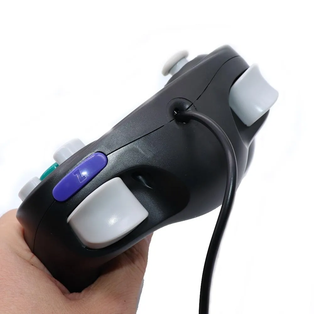 5-Piece Wired Game Controller | For Nintendo NGC | Transparent Blue