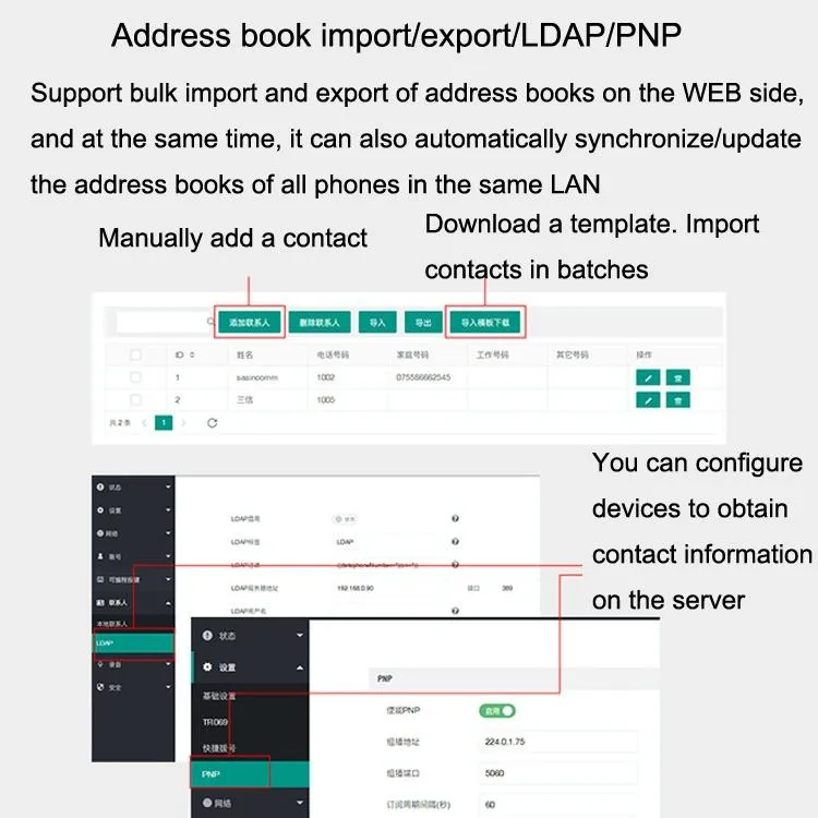 6 Way Dual Mode Smart Phone For Pstn And Sip Recording