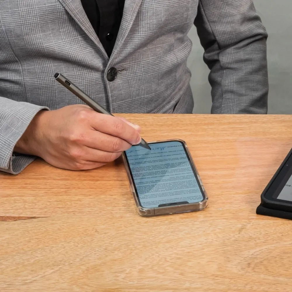 ADONIT Neo Duo Stylus - Dual-Mode For iPhone & iPad - Magnetically Attachable - Black