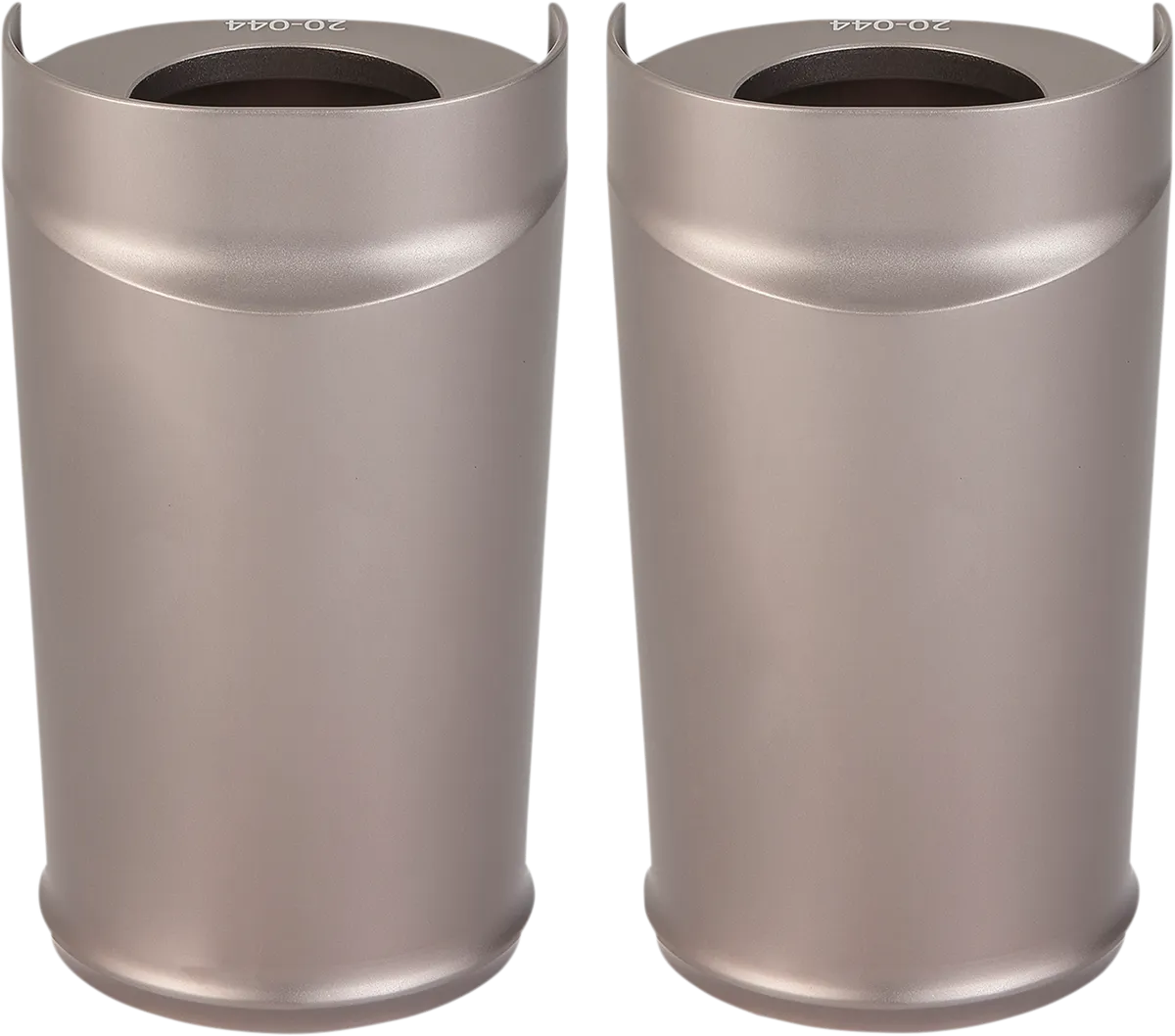 ARLEN NESS Fork Boot Cover - Titanium 20-005