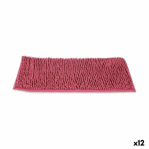 Bath Rug Burgundy 60 x 40 x 2 Cm 12 Units