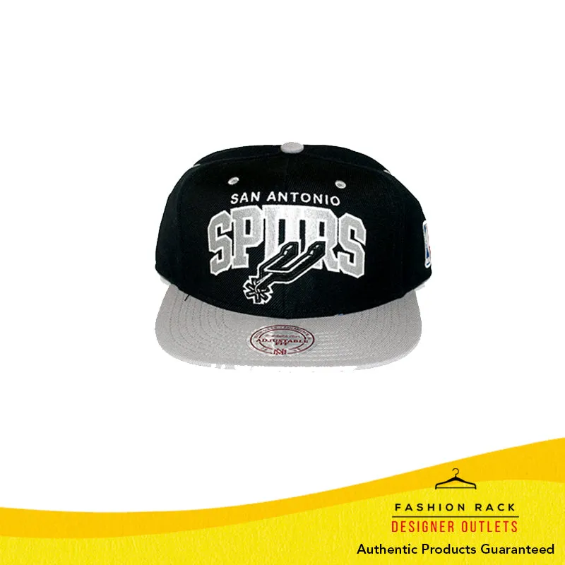 Mitchell & Ness Team Arch Snapback San Antonio Spurs Black