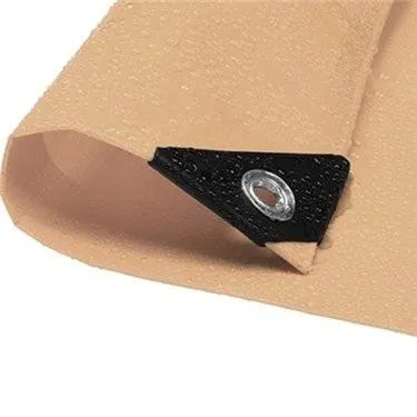 Tan Poly Tarp 14' x 20'