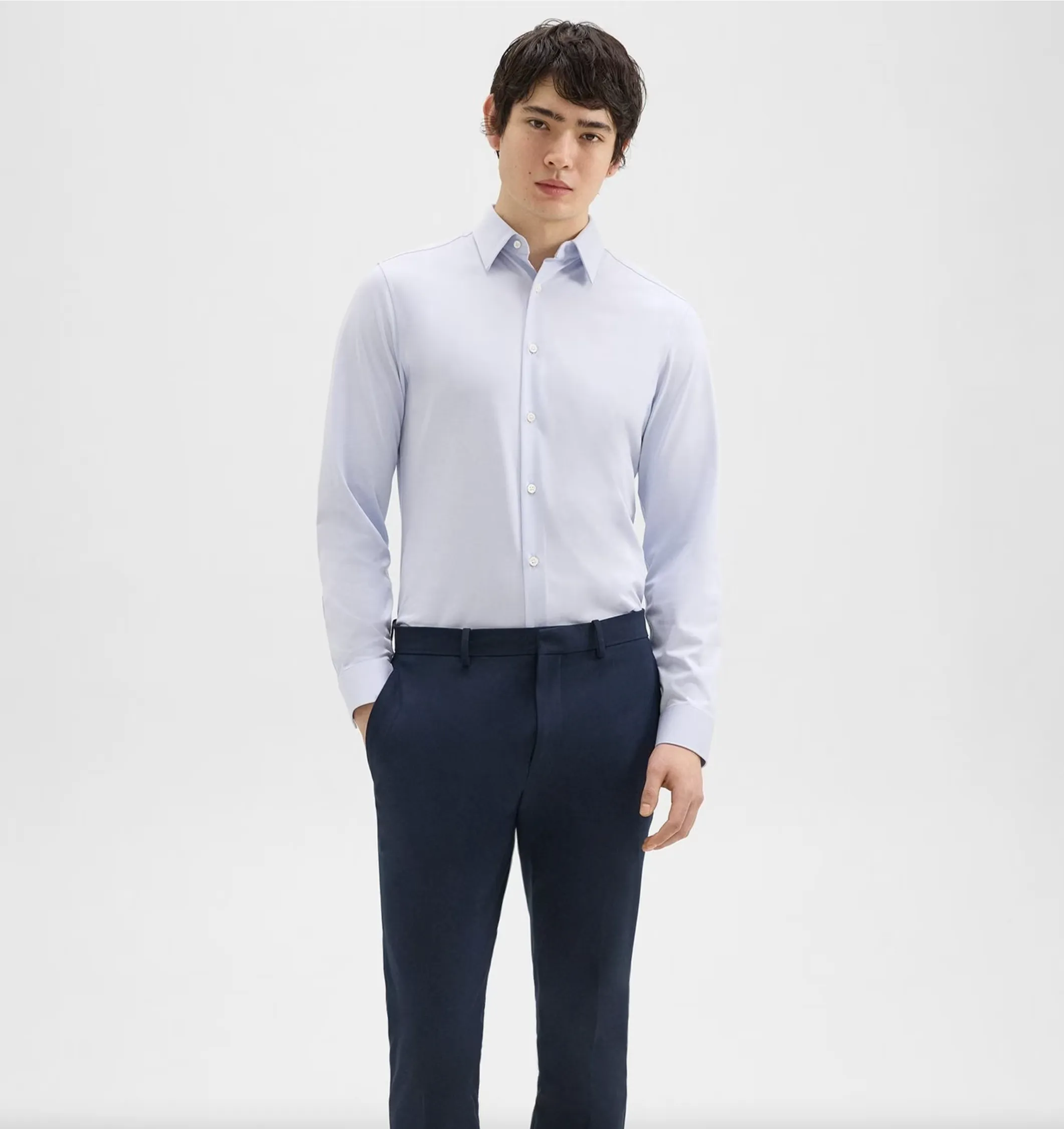 Theory Sylvain Shirt - Olympic