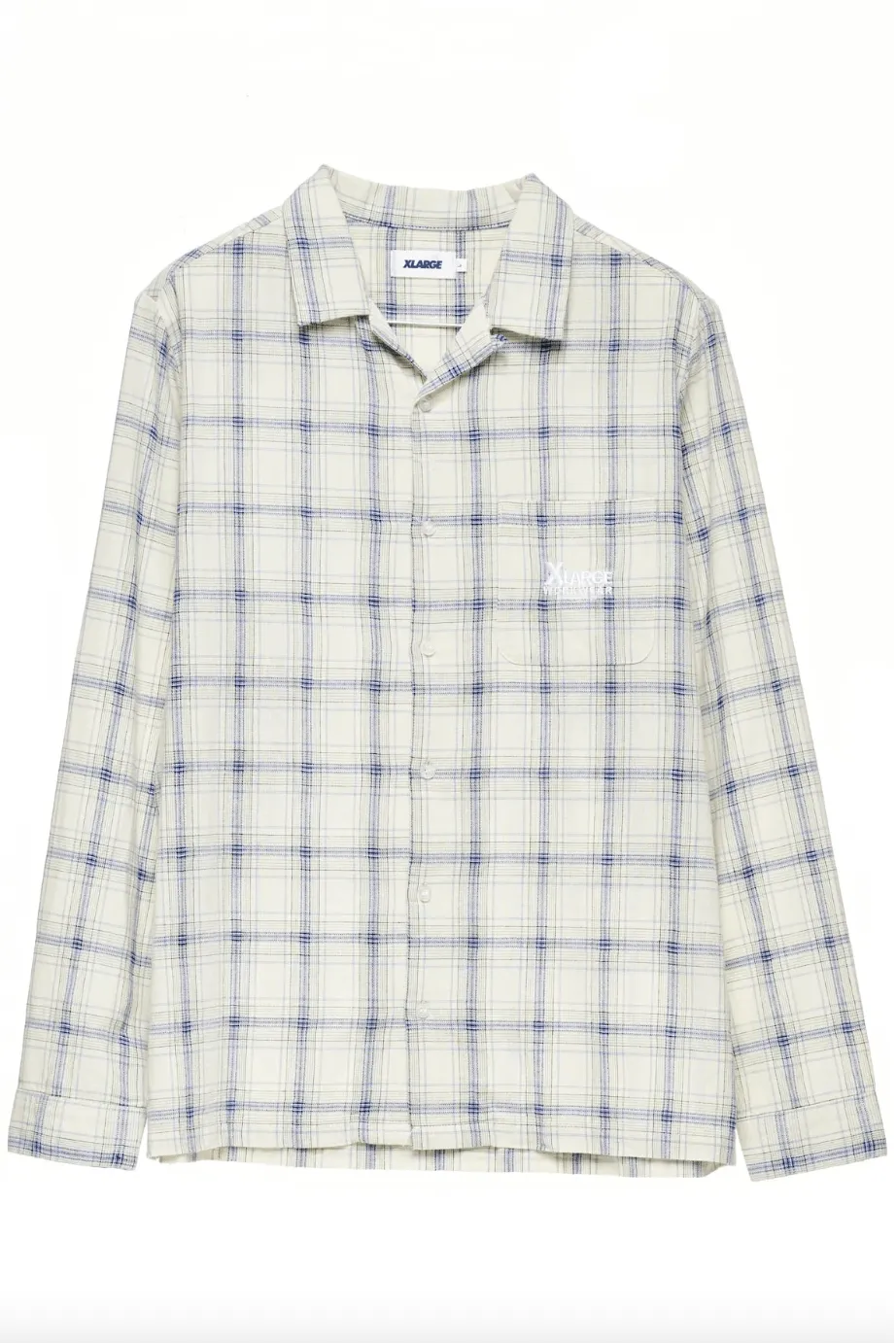 X-LARGE BIVOUAC LS SHIRT - BONE