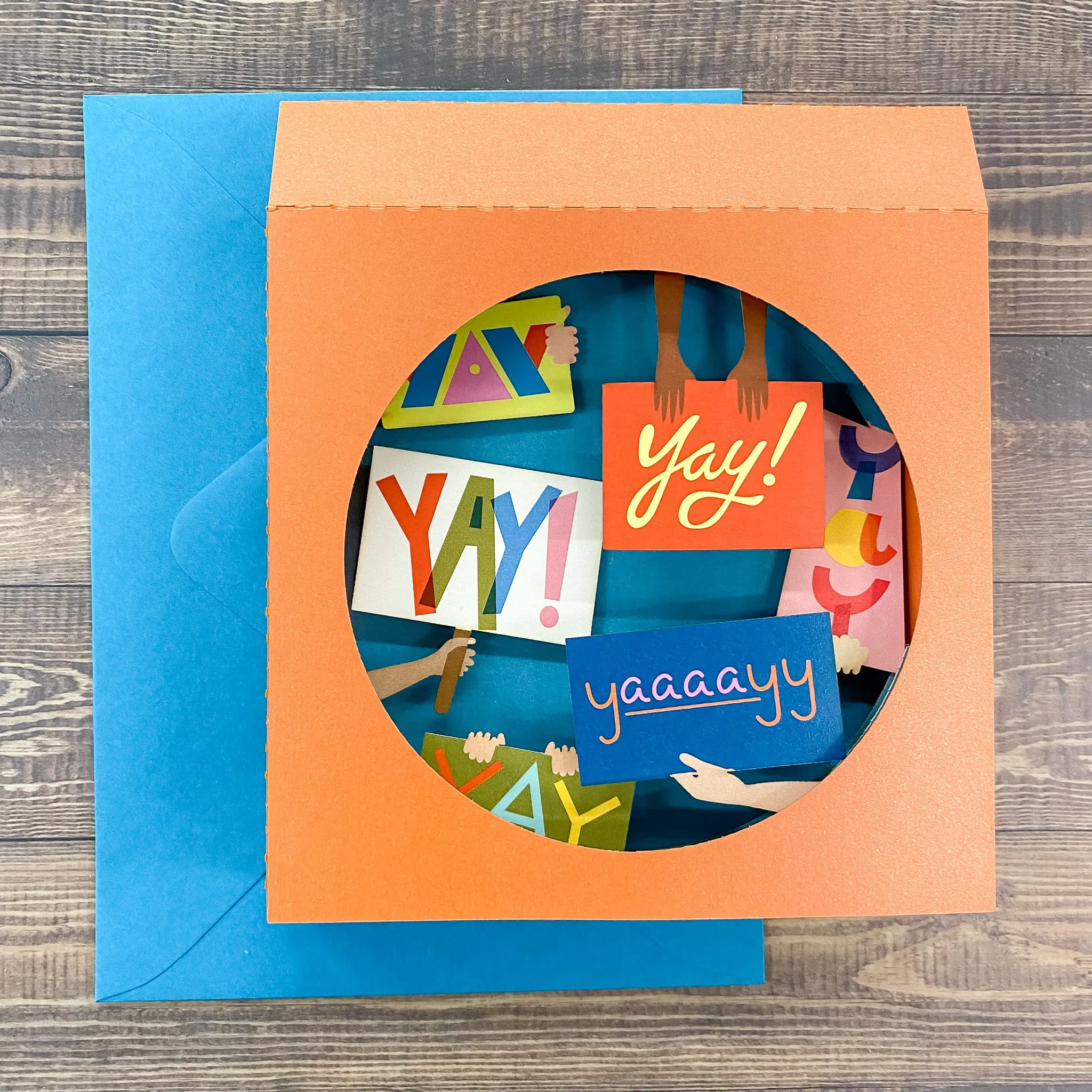 Yay! Pop Up Card by Make a Scene
